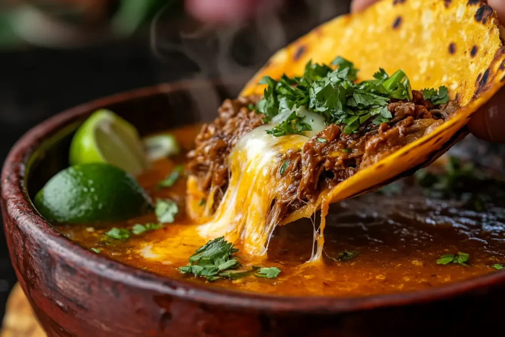 Best Birria Tacos Near Me: A Delicious Quest for Flavor 2 eljamalioussama A close up shot of a birria quesataco being dip 62300a9a 9197 4549 9794 ab0bb390e01epos Best Birria Tacos Near Me: A Delicious Quest for Flavor