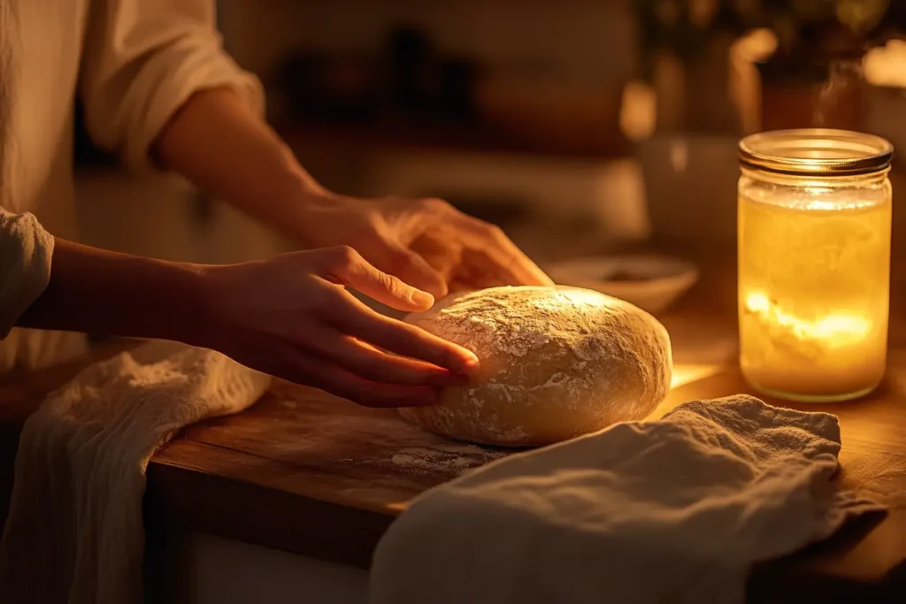 Sourdough Bread Near Me: The Ultimate Guide to Finding the Best Loaves Locally 3 eljamalioussama A cozy home kitchen scene showing a bakers hand 5d14f6ef d26e 473c a298 99bdba2e48a4pos Sourdough Bread Near Me: The Ultimate Guide to Finding the Best Loaves Locally
