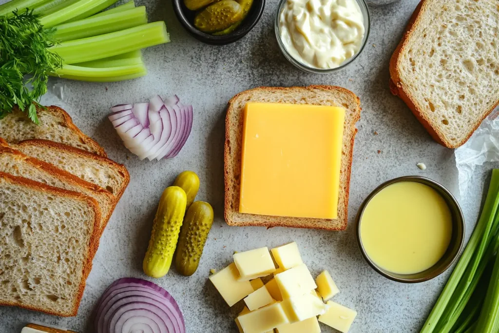 The Ultimate Guide to Making the Perfect Tuna Melt 2 eljamalioussama Flat lay of ingredients for a tuna melt sandwic 44c5ab99 534e 4422 827a a160a56fb88cpos The Ultimate Guide to Making the Perfect Tuna Melt