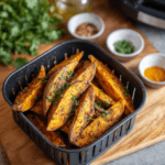 Roasted sweet potatoes airfryer recipe